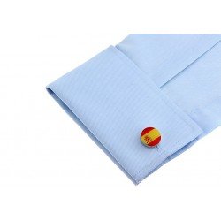 Gemelos con bandera de España 