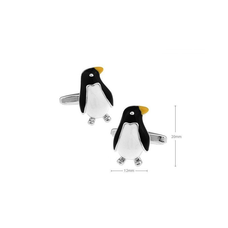 Gemelos con forma de pingüino